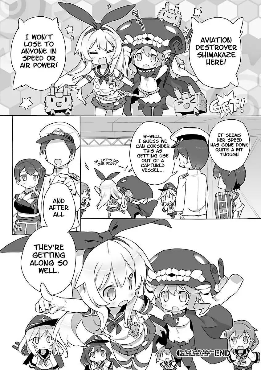 Kantai Collection - Comic a la Carte - Maizuru Chinjufu Hen Chapter 6 7